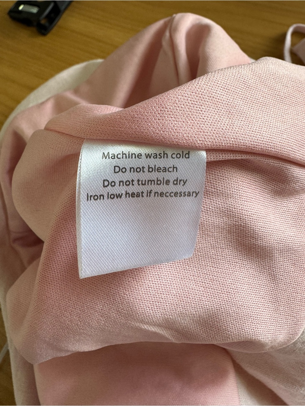 Princess Polly Light Blush Wrap Mini Dress with Bow Size 2 - Picture 8 of 9